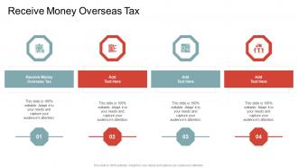 Receive Money Overseas Tax In Powerpoint And Google Slides Cpb