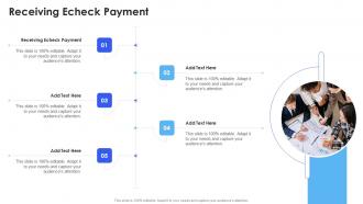Receiving Echeck Payment In Powerpoint And Google Slides Cpb