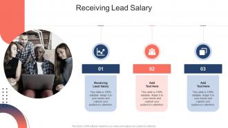 Receiving Lead Salary In Powerpoint And Google Slides Cpb