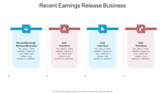 Recent Earnings Release Business In Powerpoint And Google Slides Cpb