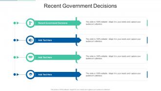 Recent Government Decisions In Powerpoint And Google Slides Cpb