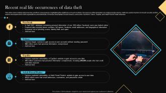 Recent Real Life Occurrences Of Data Theft
