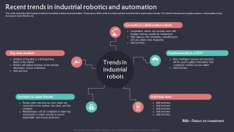 Recent Trends In Industrial Robotics And Automation Implementation Of Robotic Automation In Business
