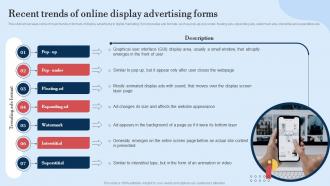 Recent Trends Of Online Display Guide For Implementing Display Marketing MKT SS V