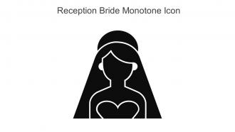 Reception Bride Monotone Icon In Powerpoint Pptx Png And Editable Eps Format