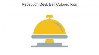 Reception Desk Bell Colored Icon In Powerpoint Pptx Png And Editable Eps Format