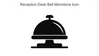 Reception Desk Bell Monotone Icon In Powerpoint Pptx Png And Editable Eps Format