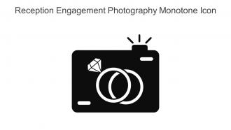 Reception Engagement Photography Monotone Icon In Powerpoint Pptx Png And Editable Eps Format