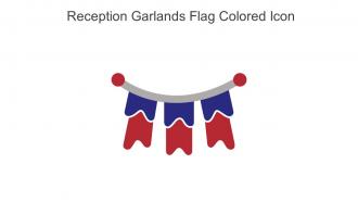 Reception Garlands Flag Colored Icon In Powerpoint Pptx Png And Editable Eps Format