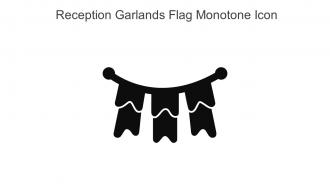 Reception Garlands Flag Monotone Icon In Powerpoint Pptx Png And Editable Eps Format