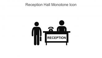 Reception Hall Monotone Icon In Powerpoint Pptx Png And Editable Eps Format