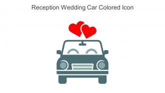 Reception Wedding Car Colored Icon In Powerpoint Pptx Png And Editable Eps Format