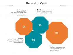 Recession cycle ppt powerpoint presentation summary graphics cpb