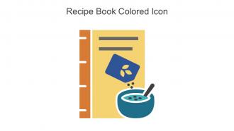Recipe Book Colored Icon In Powerpoint Pptx Png And Editable Eps Format