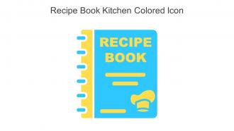 Recipe Book Kitchen Colored Icon In Powerpoint Pptx Png And Editable Eps Format