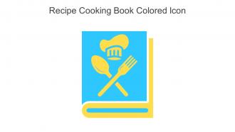Recipe Cooking Book Colored Icon In Powerpoint Pptx Png And Editable Eps Format