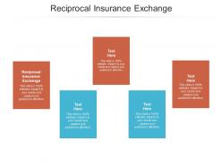 Reciprocal insurance exchange ppt powerpoint presentation icon backgrounds cpb
