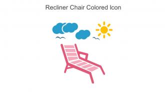 Recliner Chair Colored Icon In Powerpoint Pptx Png And Editable Eps Format