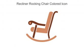 Recliner Rocking Chair Colored Icon In Powerpoint Pptx Png And Editable Eps Format