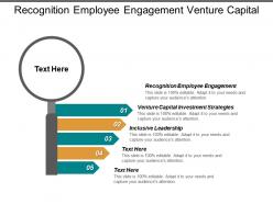 Recognition employee engagement venture capital investment strategies inclusive leadership cpb