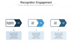 Recognition engagement ppt powerpoint presentation portfolio elements cpb