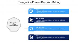 Recognition Primed Decision Making Ppt Powerpoint Presentation Deck Cpb