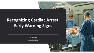 Recognizing Cardiac Arrest Early Warning Signs PPT Information AT