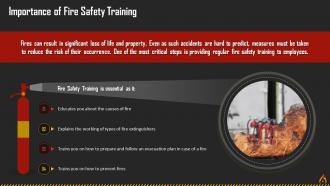 Recognizing Dangers Of Workplace Fire Training Ppt Informative Professionally