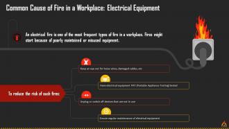 Recognizing Dangers Of Workplace Fire Training Ppt Idea Multipurpose