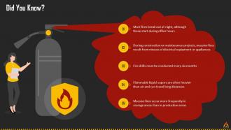 Recognizing Dangers Of Workplace Fire Training Ppt Editable Multipurpose