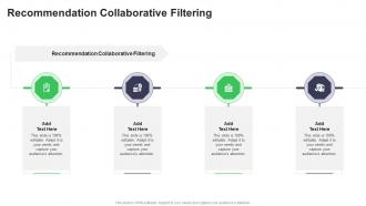 Recommendation Collaborative Filtering In Powerpoint And Google Slides Cpb