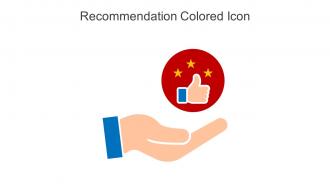 Recommendation Colored Icon In Powerpoint Pptx Png And Editable Eps Format