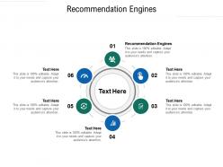 Recommendation engines ppt powerpoint presentation styles example cpb