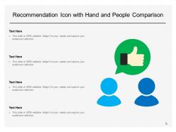 Recommendation Icon Comment Clipboard Employee Comparison Star Circle Smiley