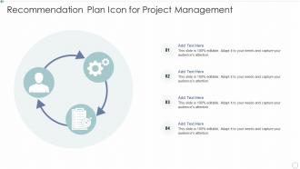 Recommendation Plan Icon For Project Management