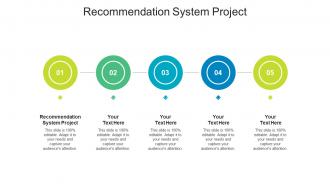 Recommendation system project ppt powerpoint presentation infographics visual aids cpb