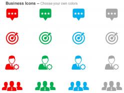 Recommendation targeting seo consulting business people ppt icons graphic