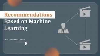 Recommendations Based On Machine Learning Powerpoint Presentation Slides