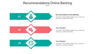 Recommendations Online Banking Ppt Powerpoint Presentation Infographics Inspiration Cpb