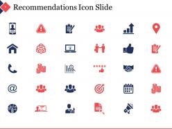 Recommendations powerpoint presentation slides