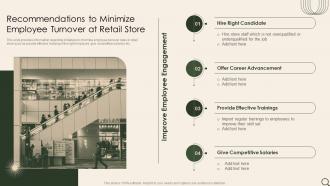 Recommendations To Minimize Employee Turnover At Retail Store Analysis Of Retail Store Operations