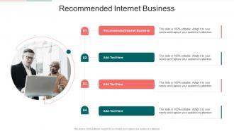 Recommended Internet Business In Powerpoint And Google Slides Cpb