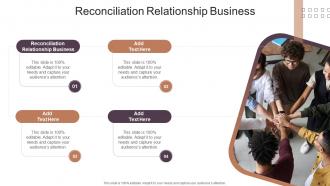 Reconciliation Relationship Business In Powerpoint And Google Slides Cpb