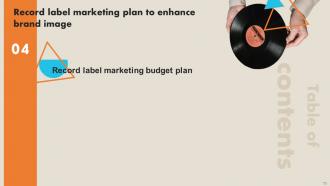Record Label Marketing Plan To Enhance Brand Image Powerpoint Presentation Slides Strategy CD Colorful Customizable