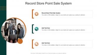 Record Store Point Sale System In Powerpoint And Google Slides Cpb