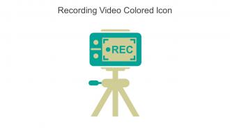 Recording Video Colored Icon In Powerpoint Pptx Png And Editable Eps Format