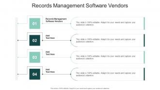 Records Management Software Vendors In Powerpoint And Google Slides Cpb