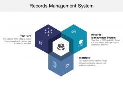 Records management system ppt powerpoint presentation pictures smartart cpb