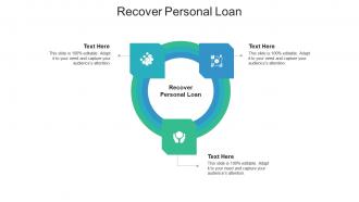 Recover personal loan ppt powerpoint presentation inspiration guide cpb