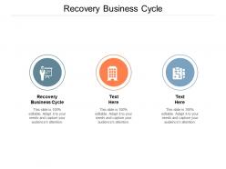 Recovery business cycle ppt powerpoint presentation slides summary cpb